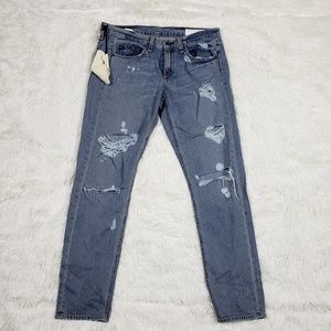 Rag and Bone Distressed Jeans Beckers Size 27